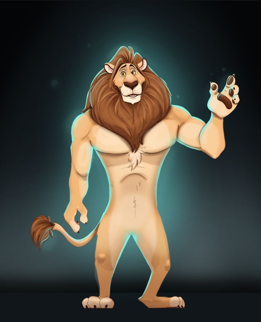 Lion character
