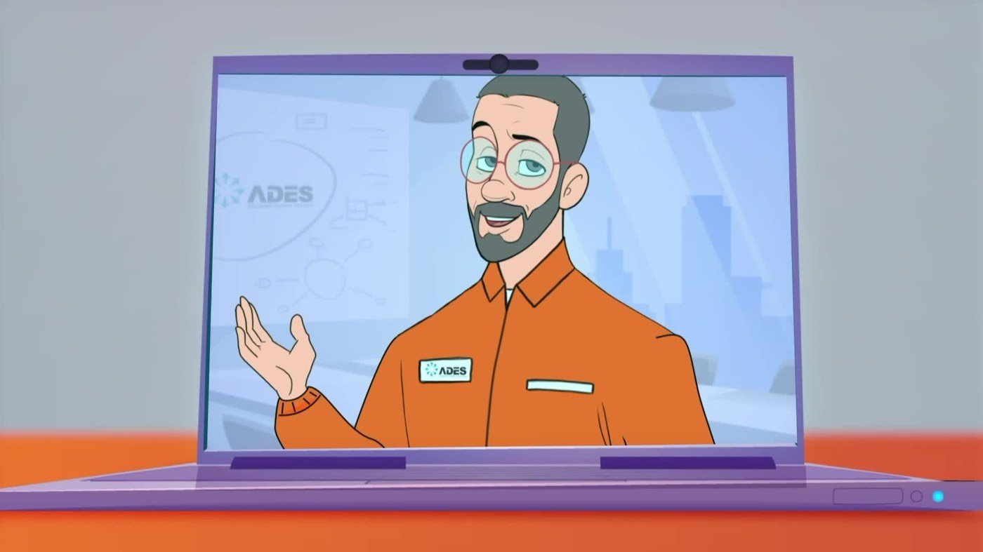 An ADES expert appears in the film