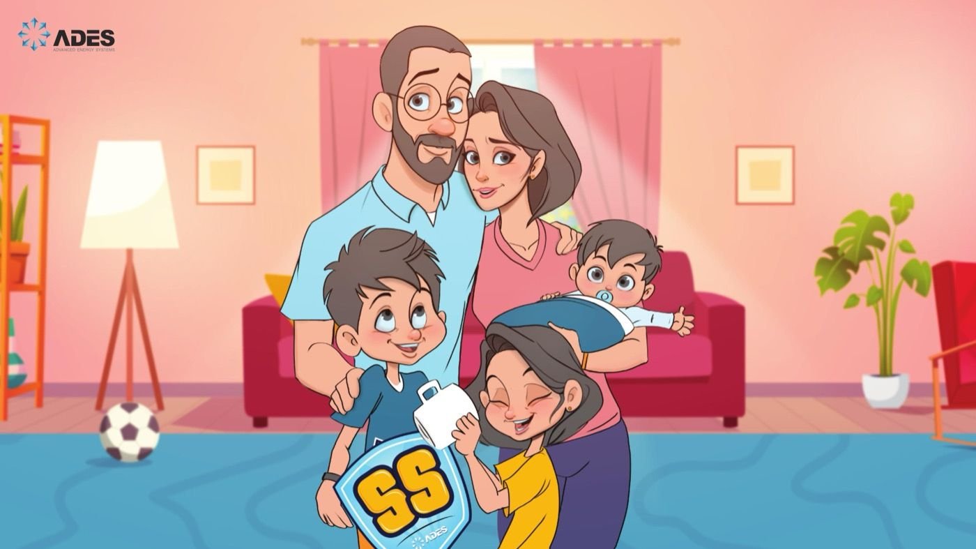 Family puzzle print