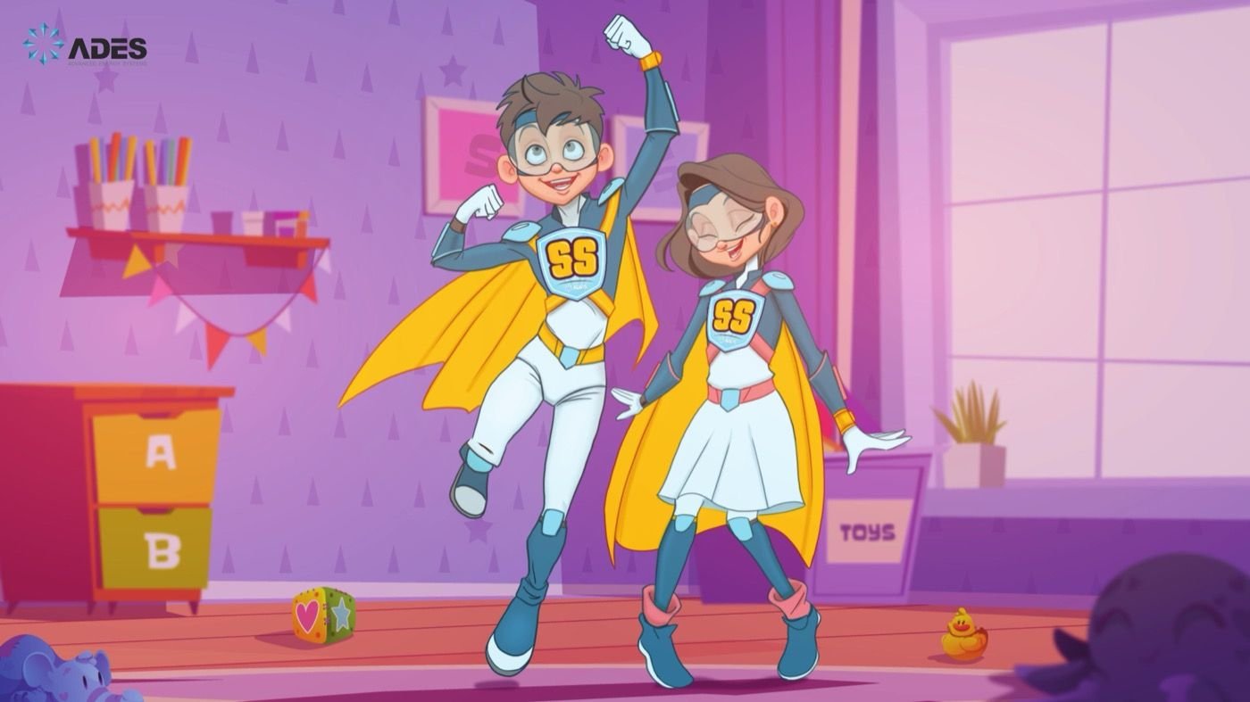The boy & girl print puzzle