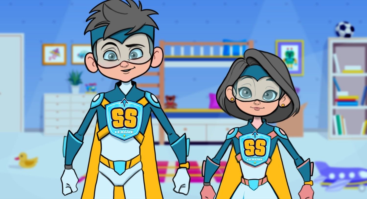 The two heroes together