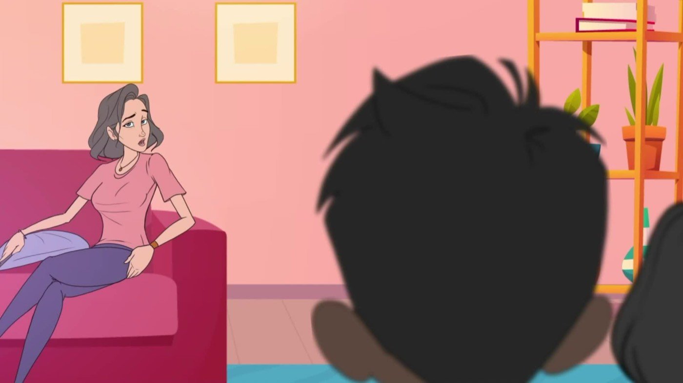 Finished animated frame