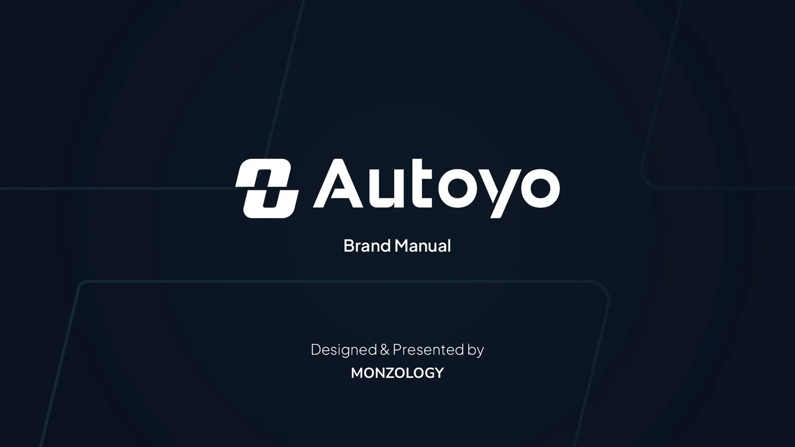 Autoyo brand manual — cover