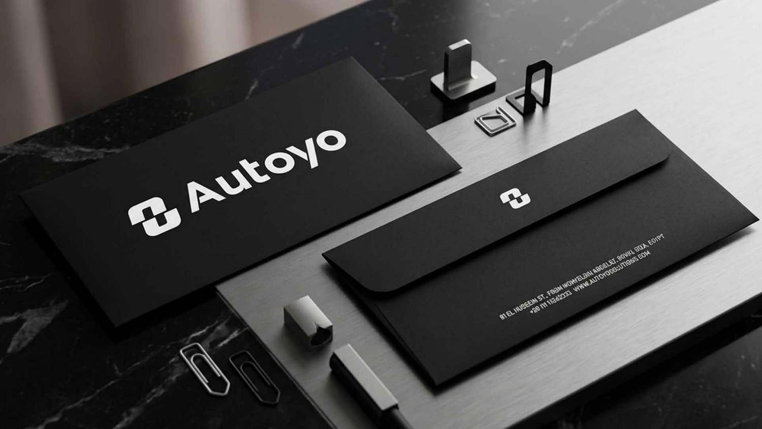 Dark stationery