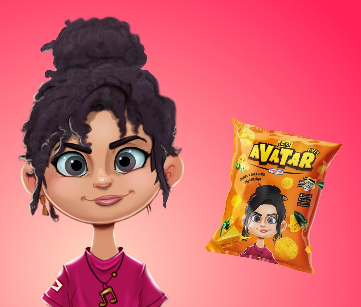 Avatar Puffs character and flavour pack