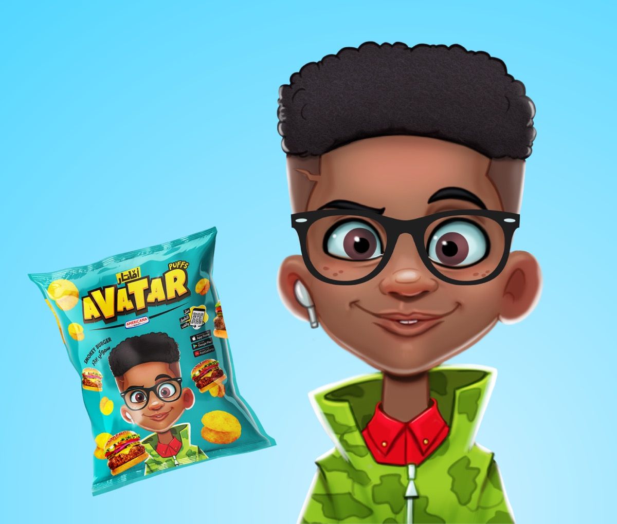 Avatar Puffs character and flavour pack