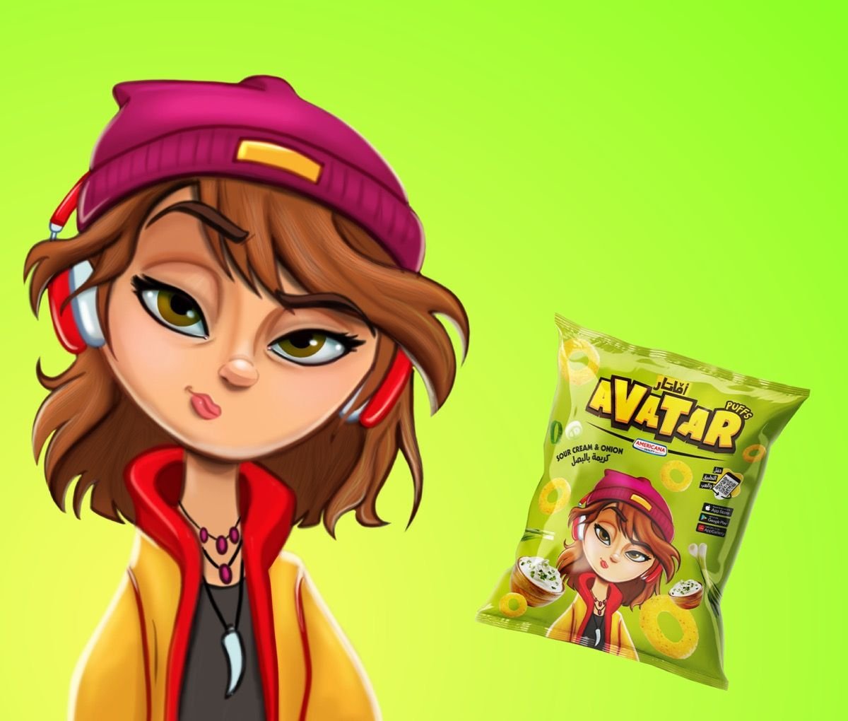 Avatar Puffs character and flavour pack
