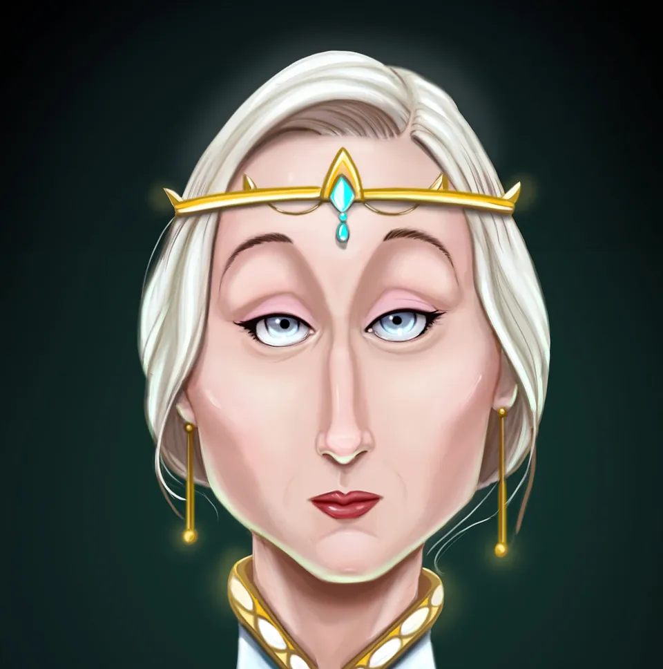 The Queen — character design by Monzology