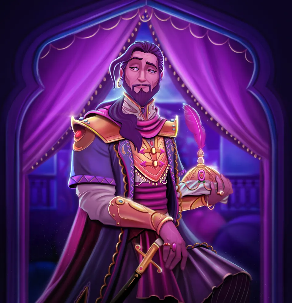 The Sultan — character design by Monzology