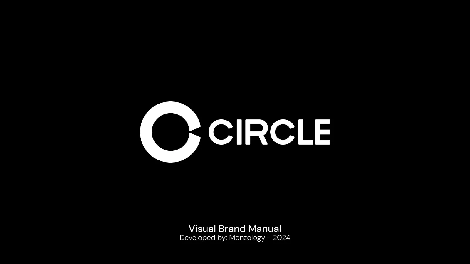Circle brand manual — cover