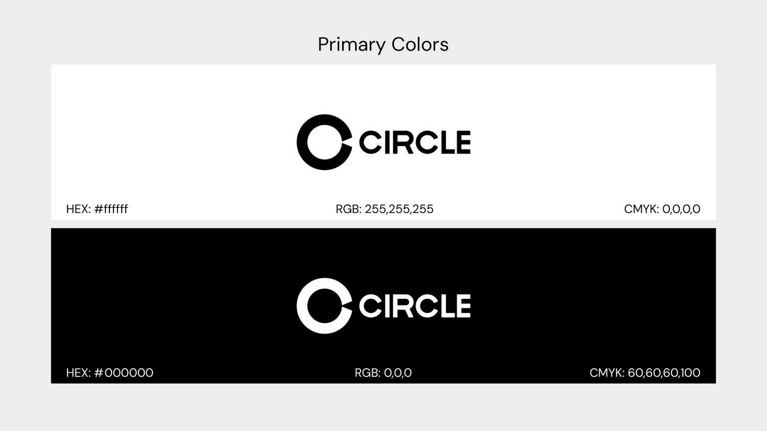 Primary — black & white