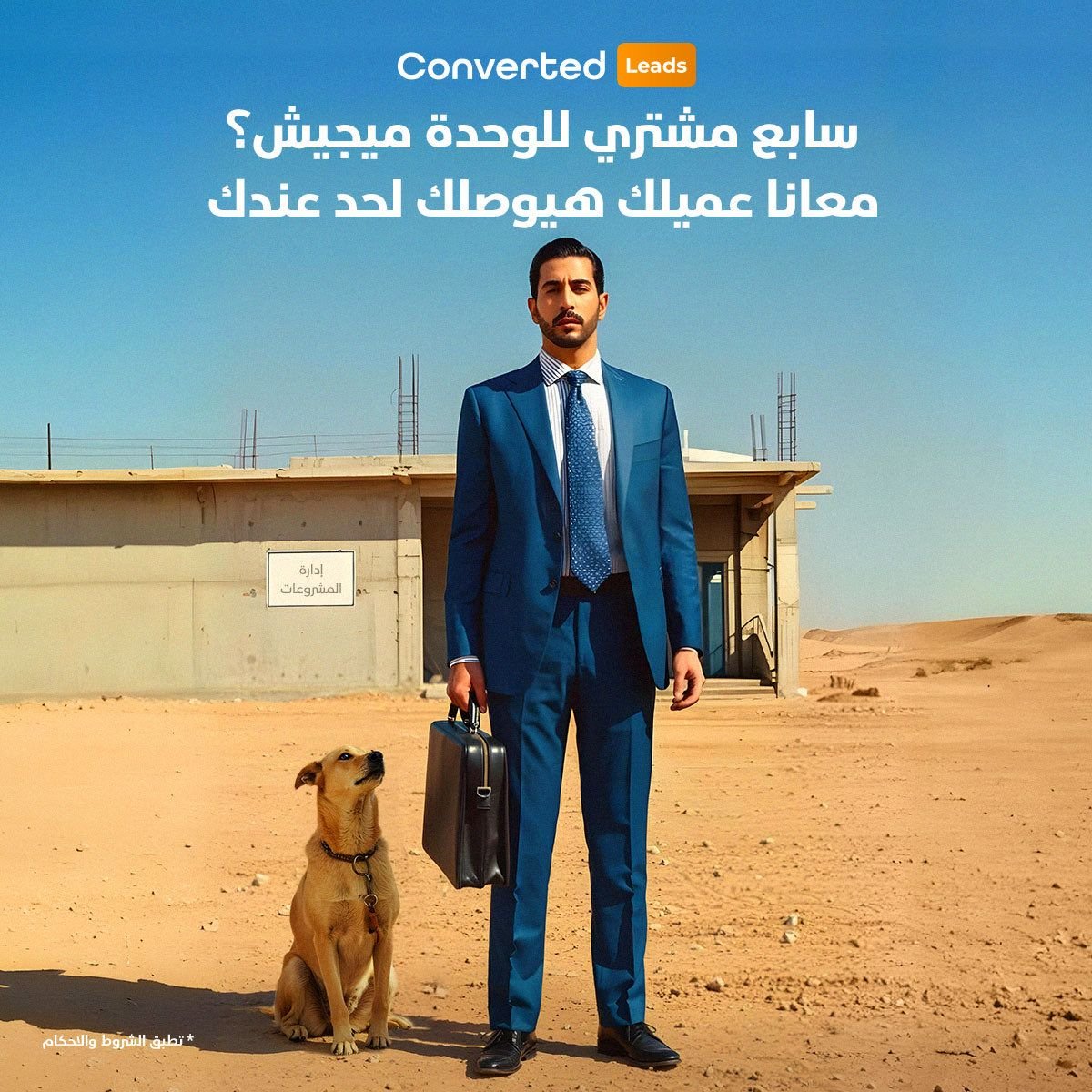 Converted Leads social post — your qualified lead delivered to your door
