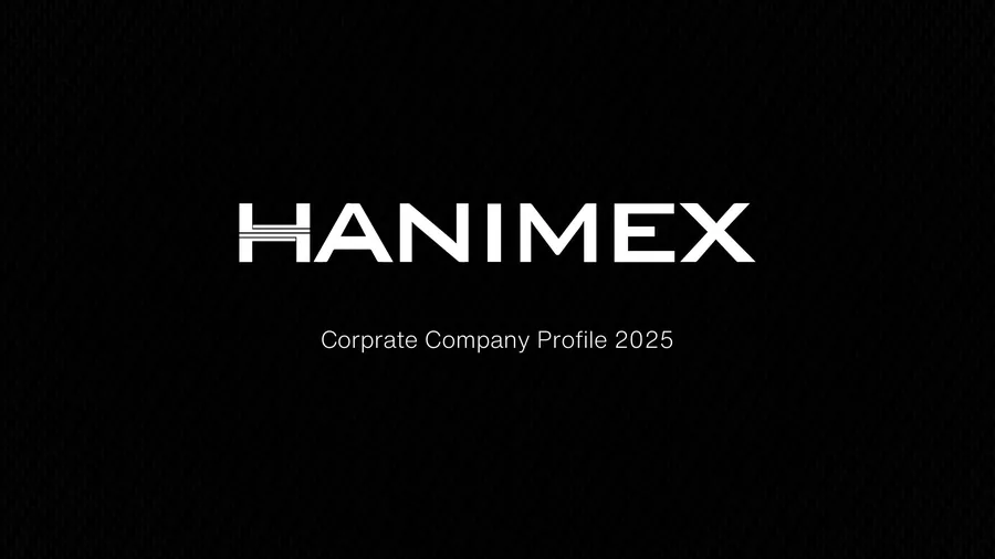 Hanimex company profile — cover
