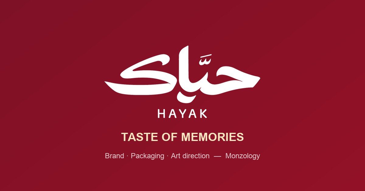 Hayak — brand identity by Monzology