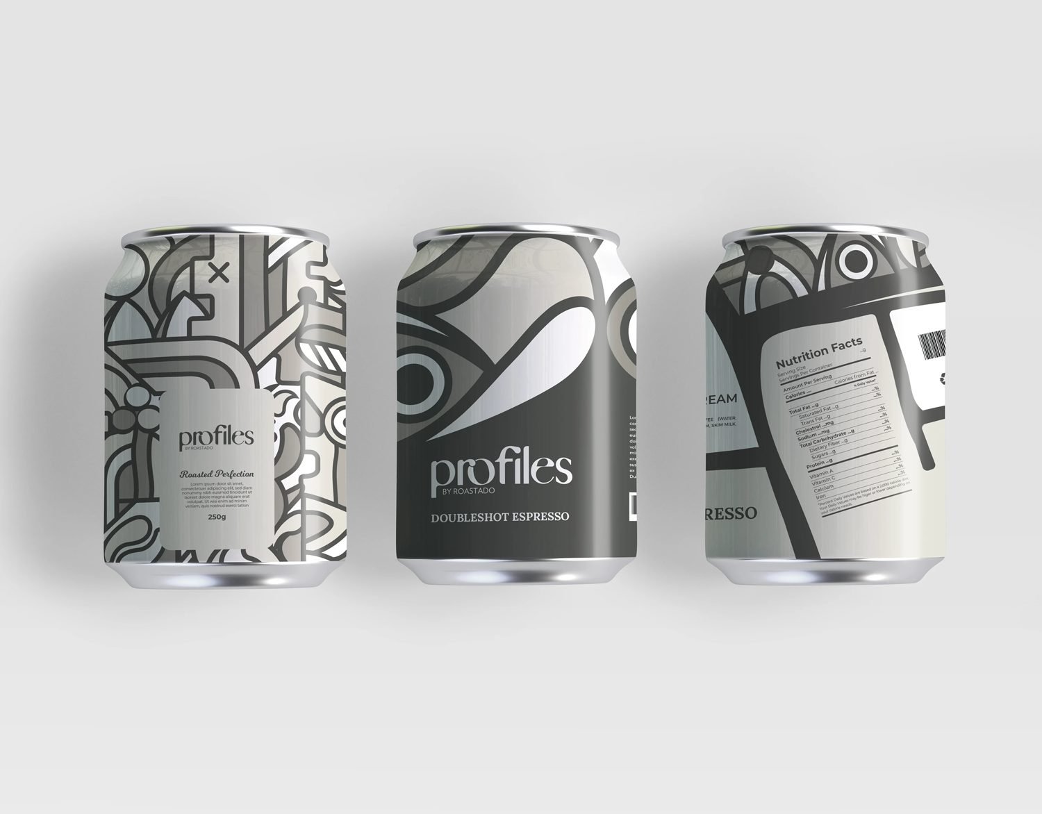 profiles by Roastado signature cans