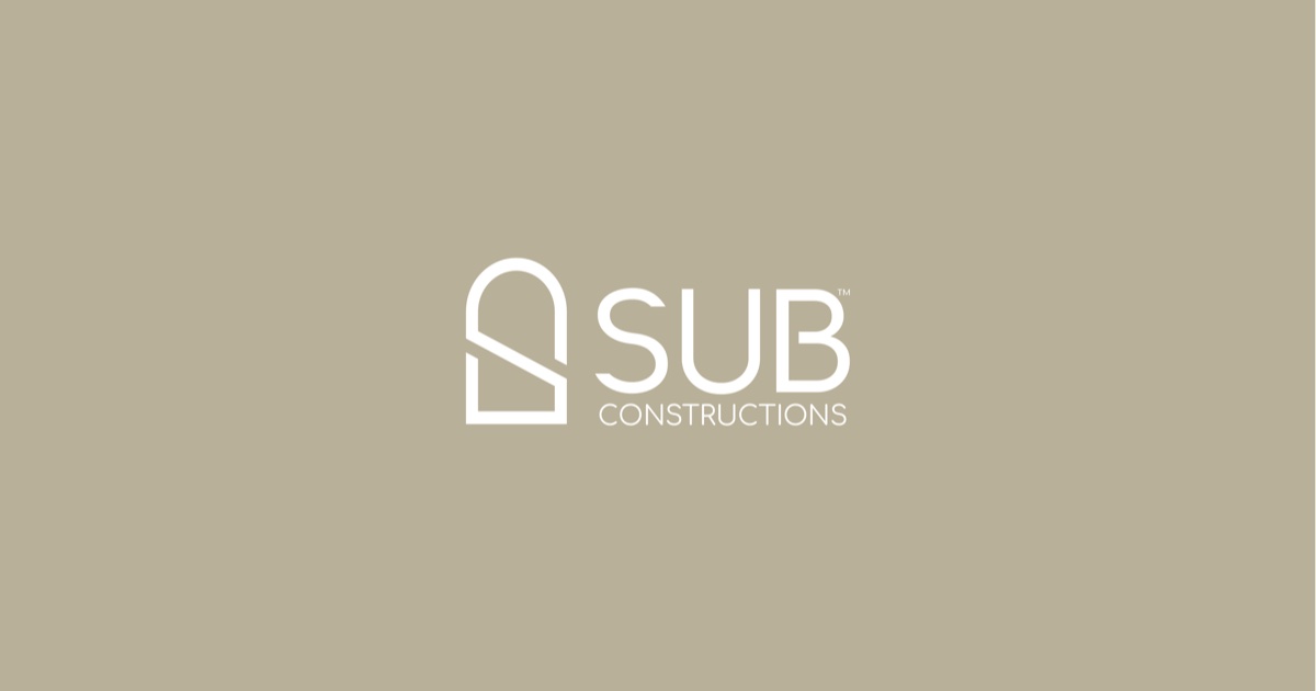 SUB Constructions — brand identity by Monzology