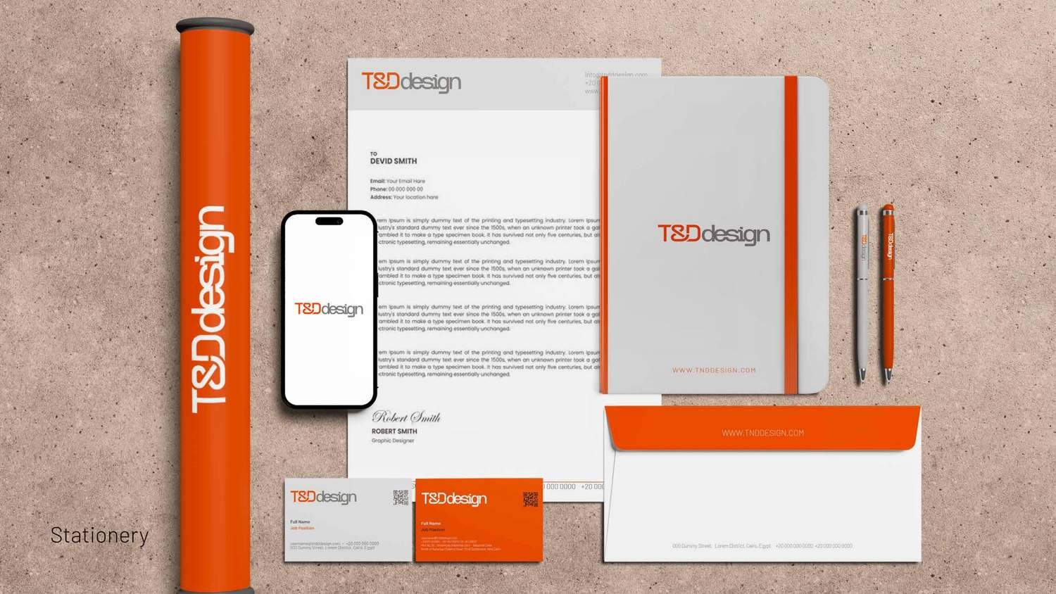 Stationery suite