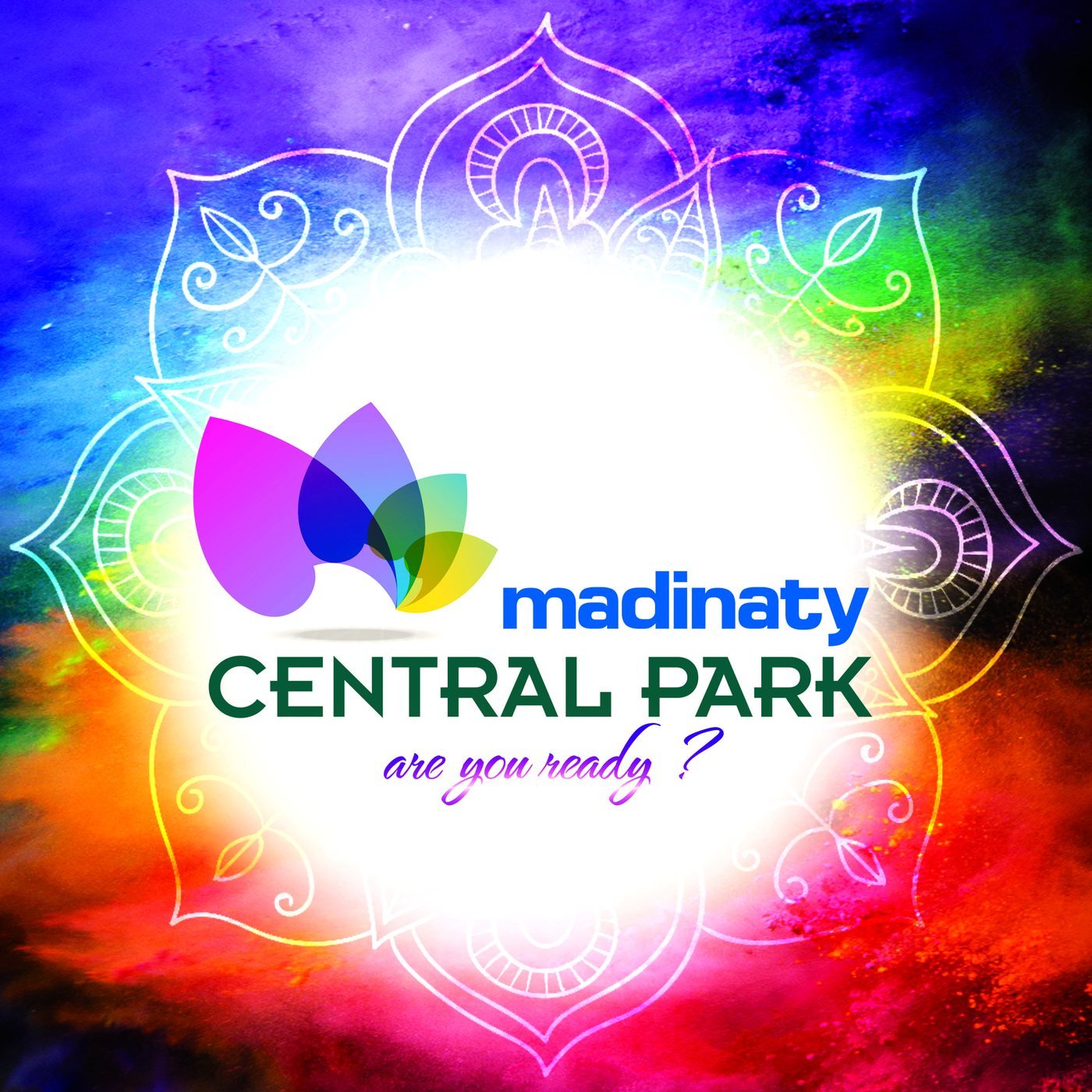 Madinaty Central Park — Holi / Spring festival